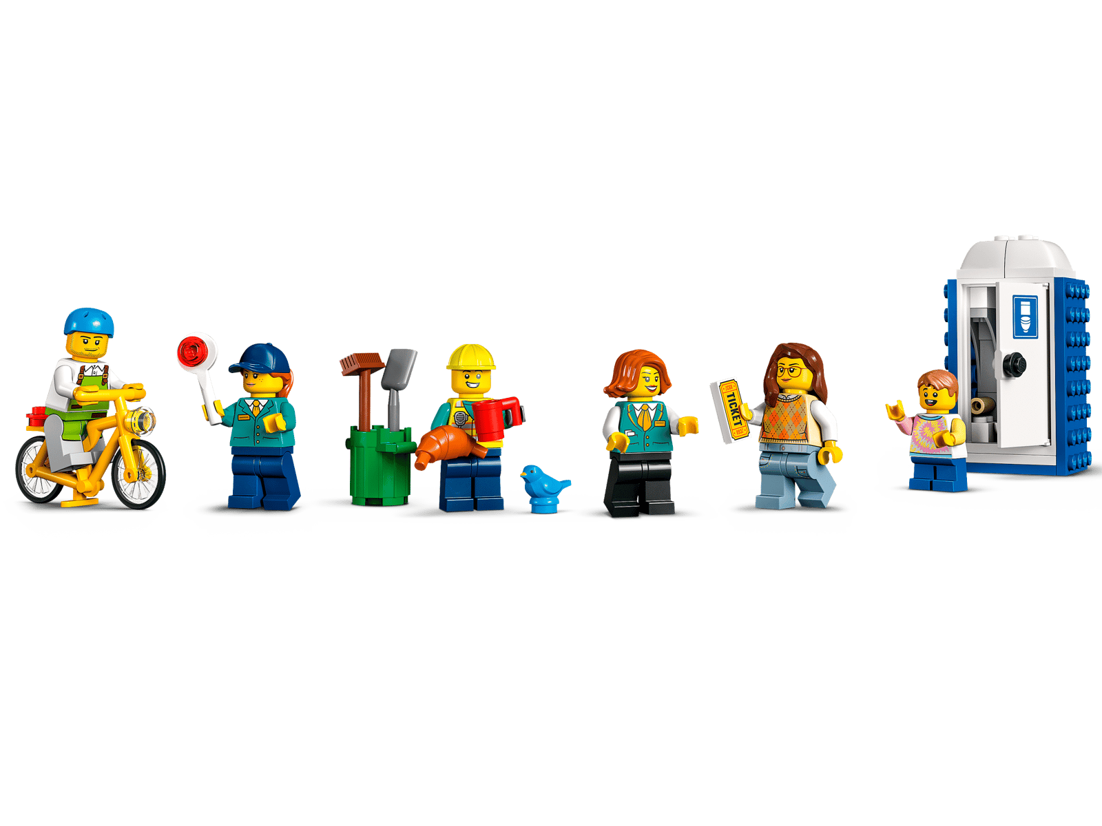 Блоковий конструктор LEGO City Залізнична станція (60335)