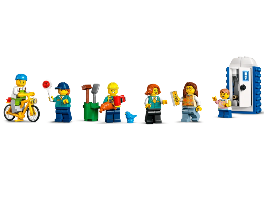 Блоковий конструктор LEGO City Залізнична станція (60335)