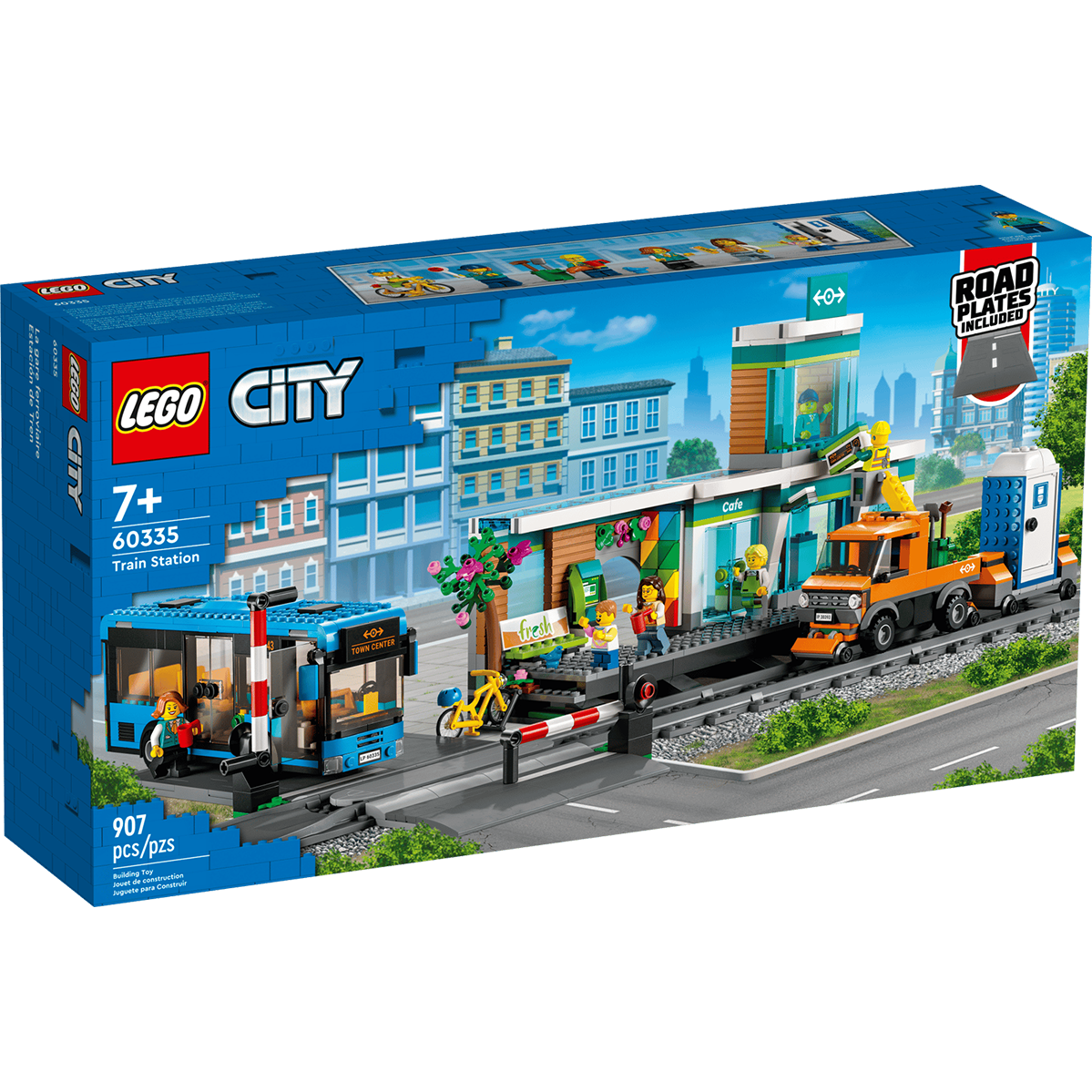 Блоковий конструктор LEGO City Залізнична станція (60335)