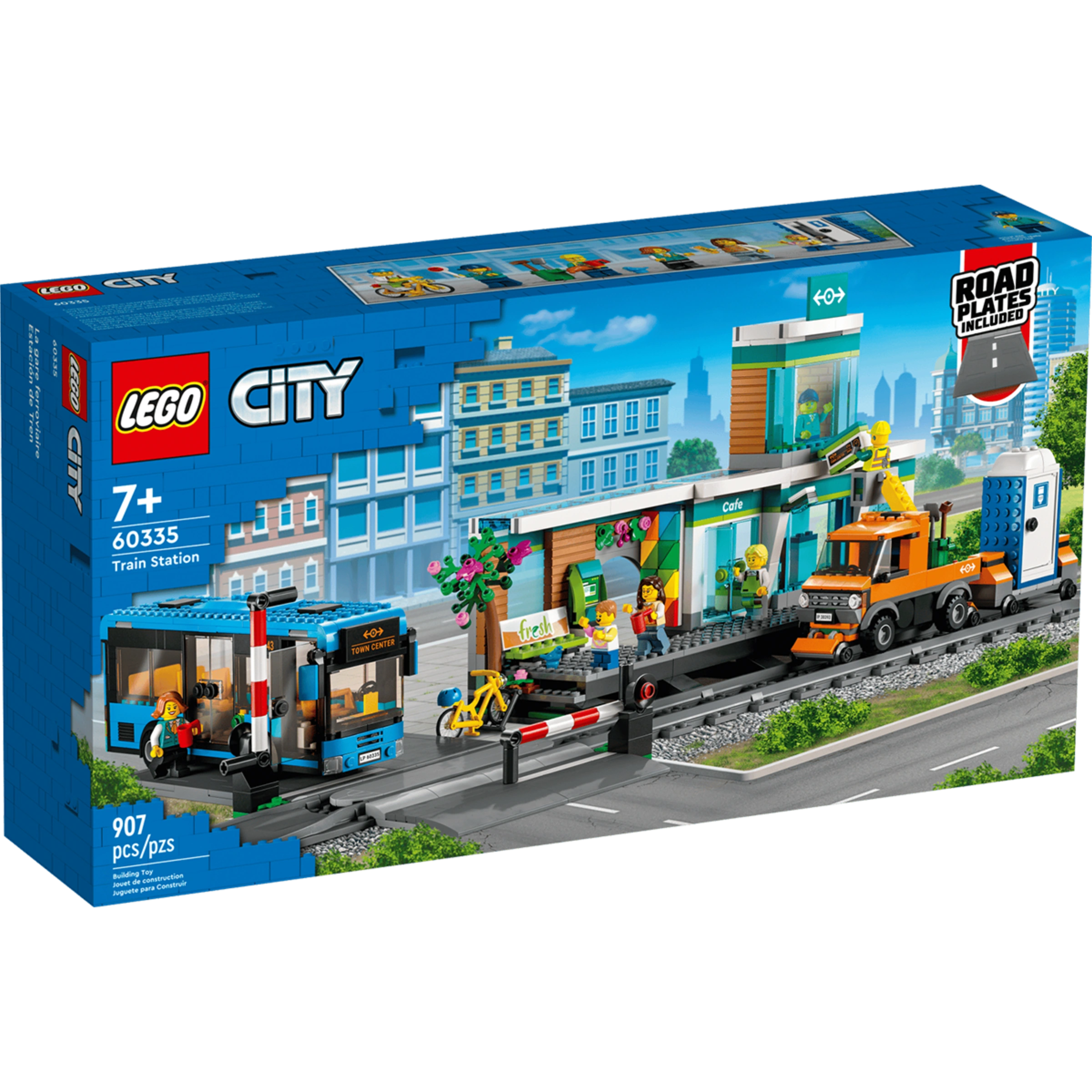Блоковий конструктор LEGO City Залізнична станція (60335)