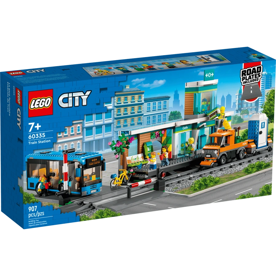 Блоковий конструктор LEGO City Залізнична станція (60335)