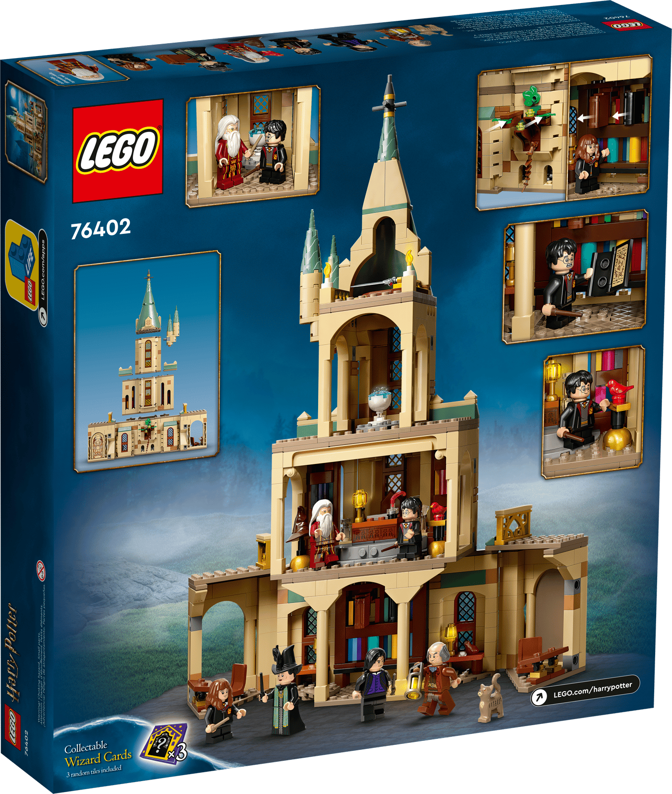 Блоковий конструктор LEGO Harry Potter Гоґвортс: Кабінет Дамблдора (76402)