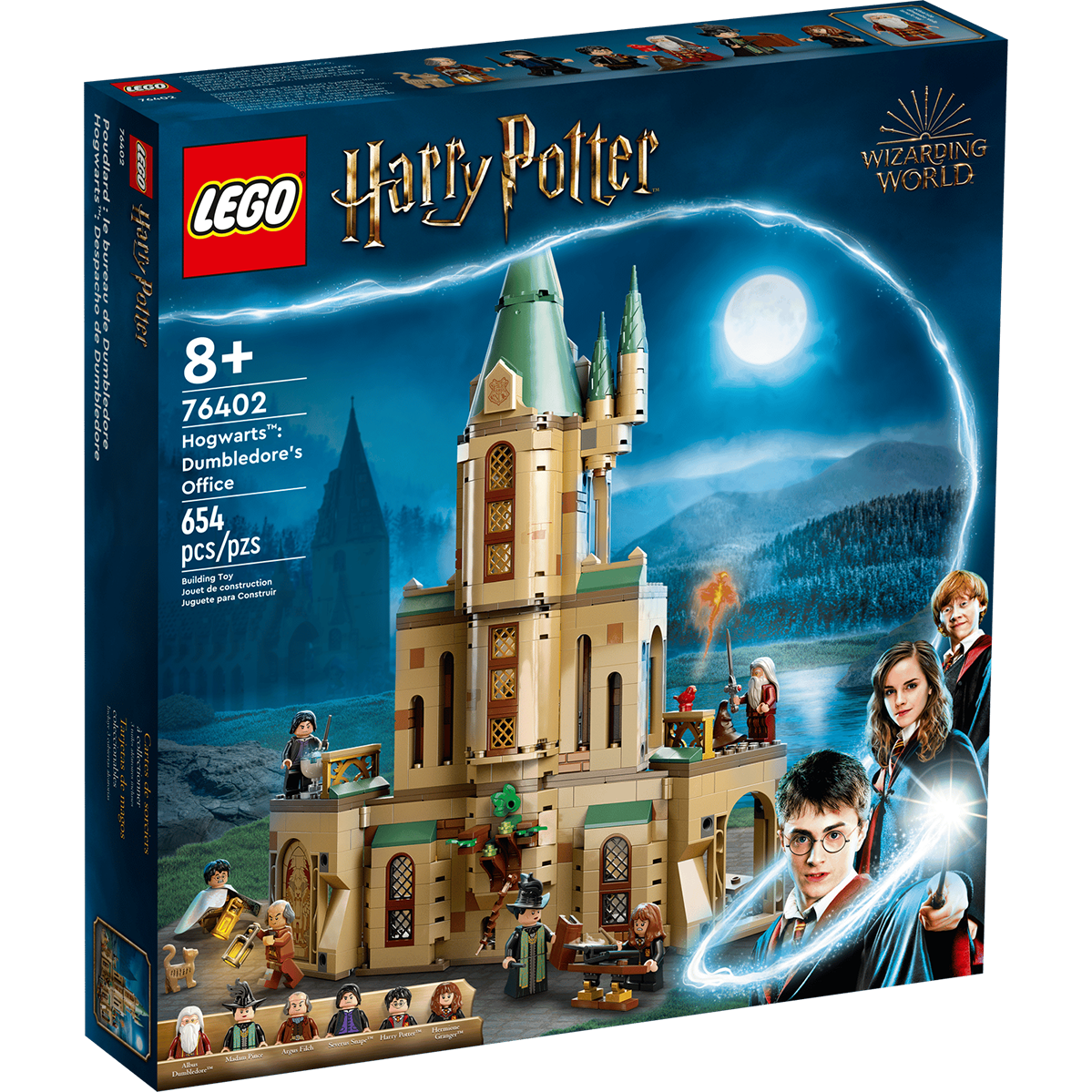 Блоковий конструктор LEGO Harry Potter Гоґвортс: Кабінет Дамблдора (76402)