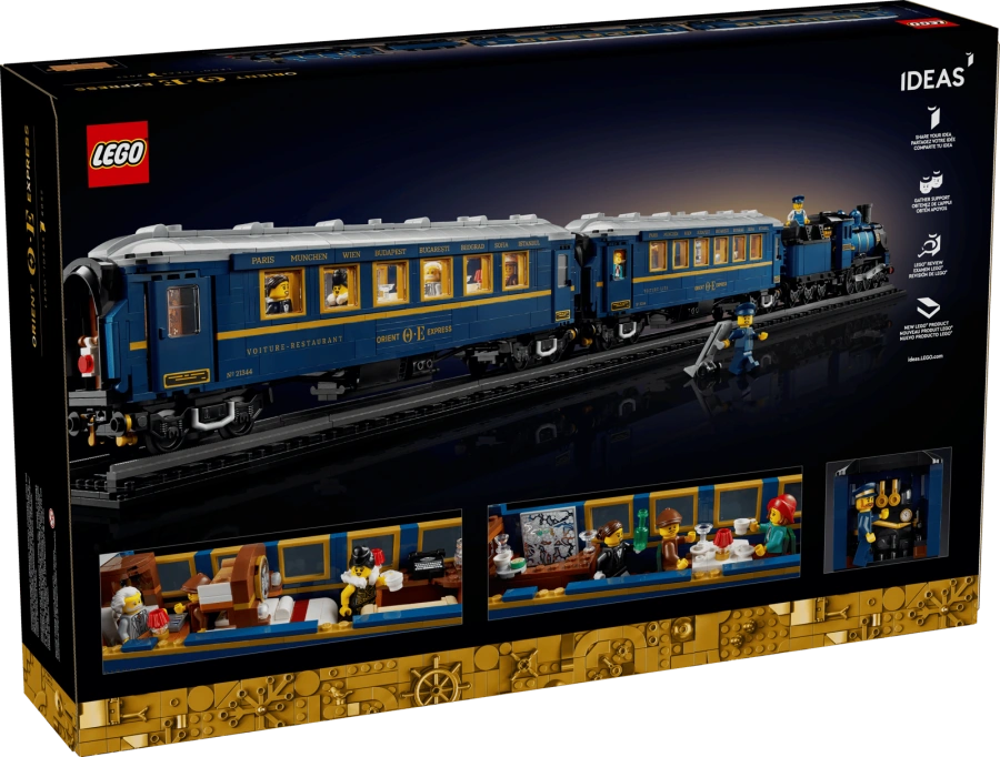 Блоковый конструктор LEGO Ideas Восточный экспресс (21344)