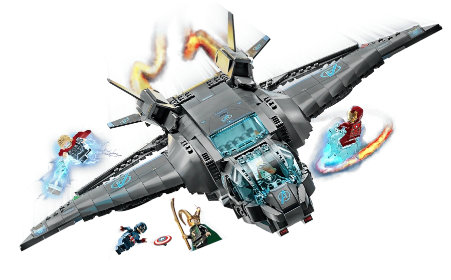 Блоковий конструктор LEGO Marvel Квінджет Месників (76248)