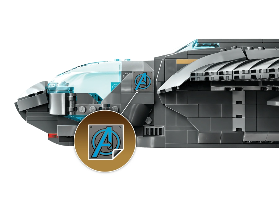 Блоковий конструктор LEGO Marvel Квінджет Месників (76248)