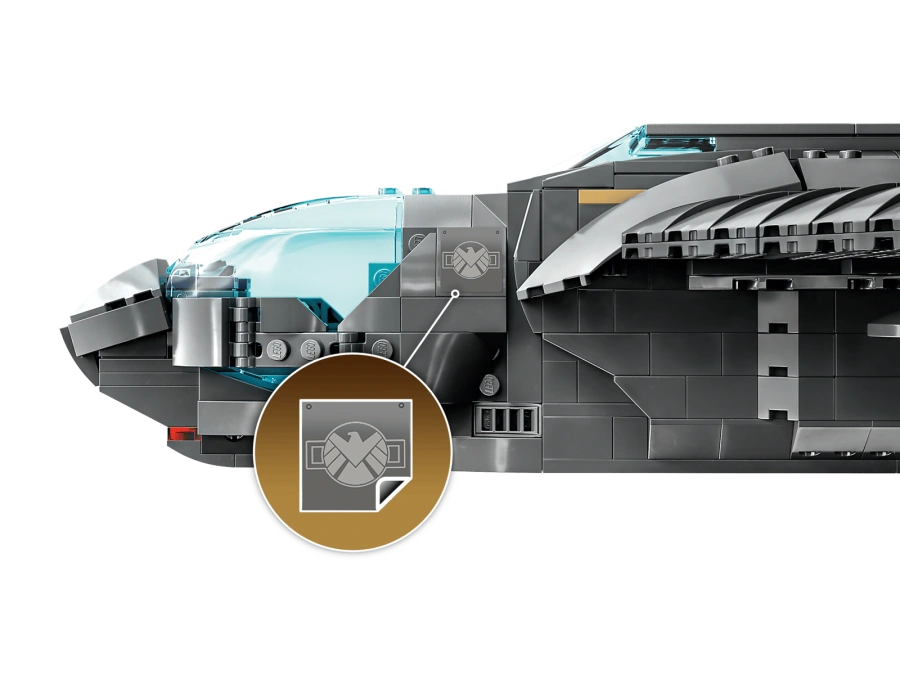 Блоковий конструктор LEGO Marvel Квінджет Месників (76248)