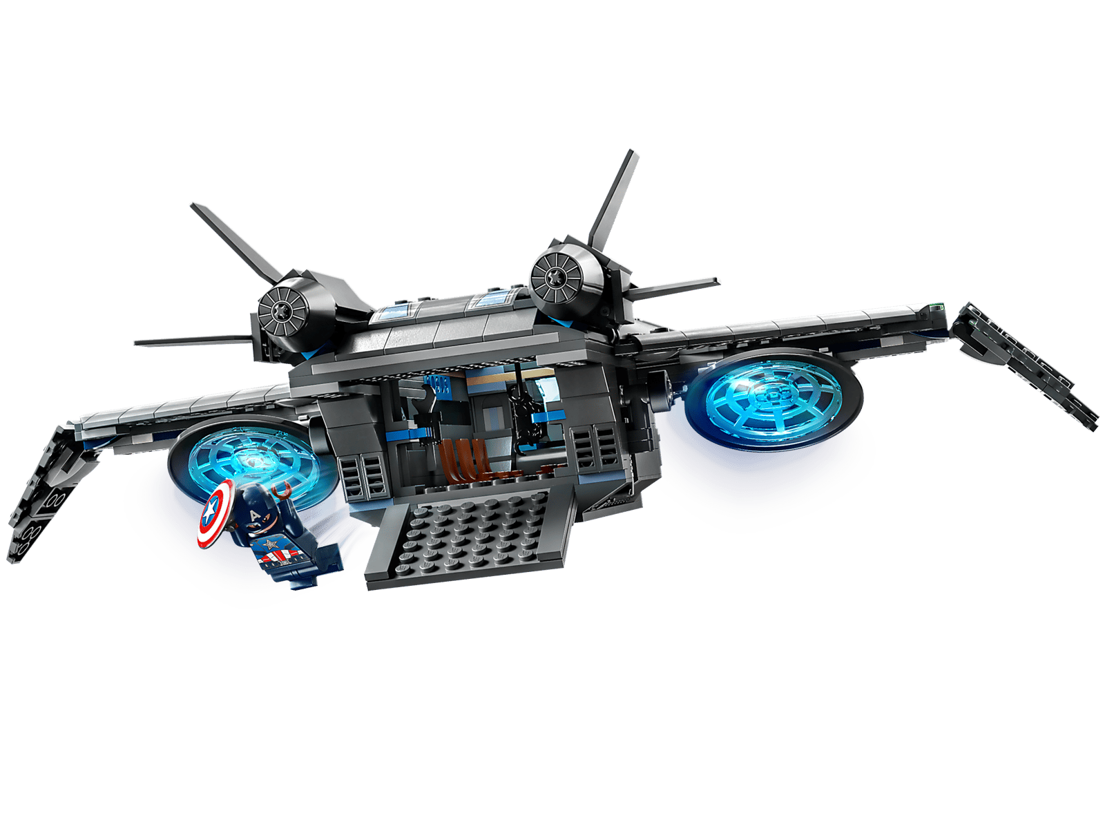 Блоковий конструктор LEGO Marvel Квінджет Месників (76248)