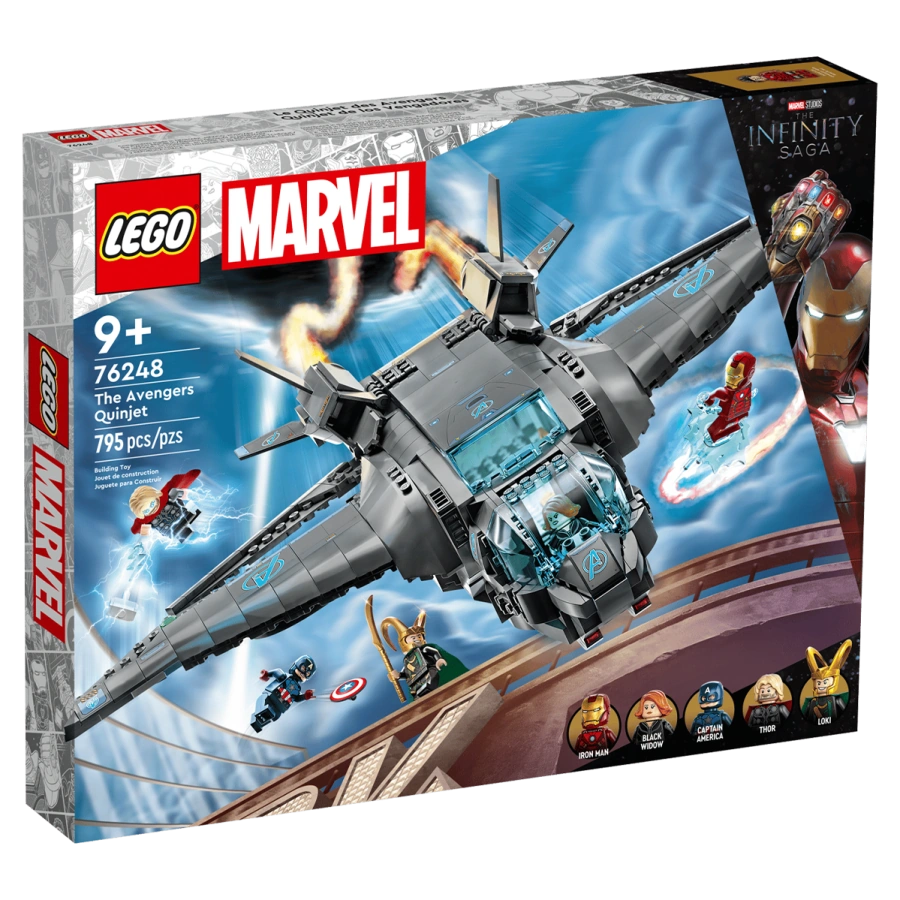 Блоковий конструктор LEGO Marvel Квінджет Месників (76248)