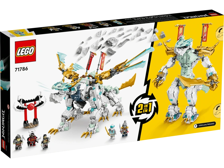 Блоковий конструктор LEGO Ninjago Крижаний Дракон Зейна (71786)