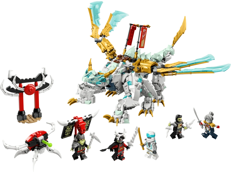 Блоковий конструктор LEGO Ninjago Крижаний Дракон Зейна (71786)