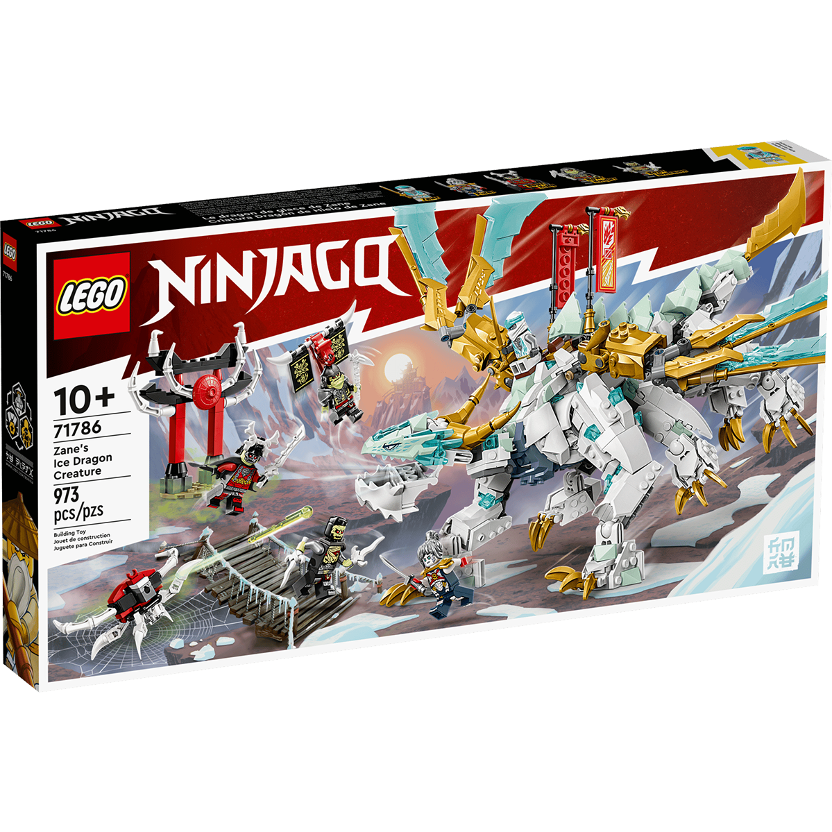 Блоковий конструктор LEGO Ninjago Крижаний Дракон Зейна (71786)