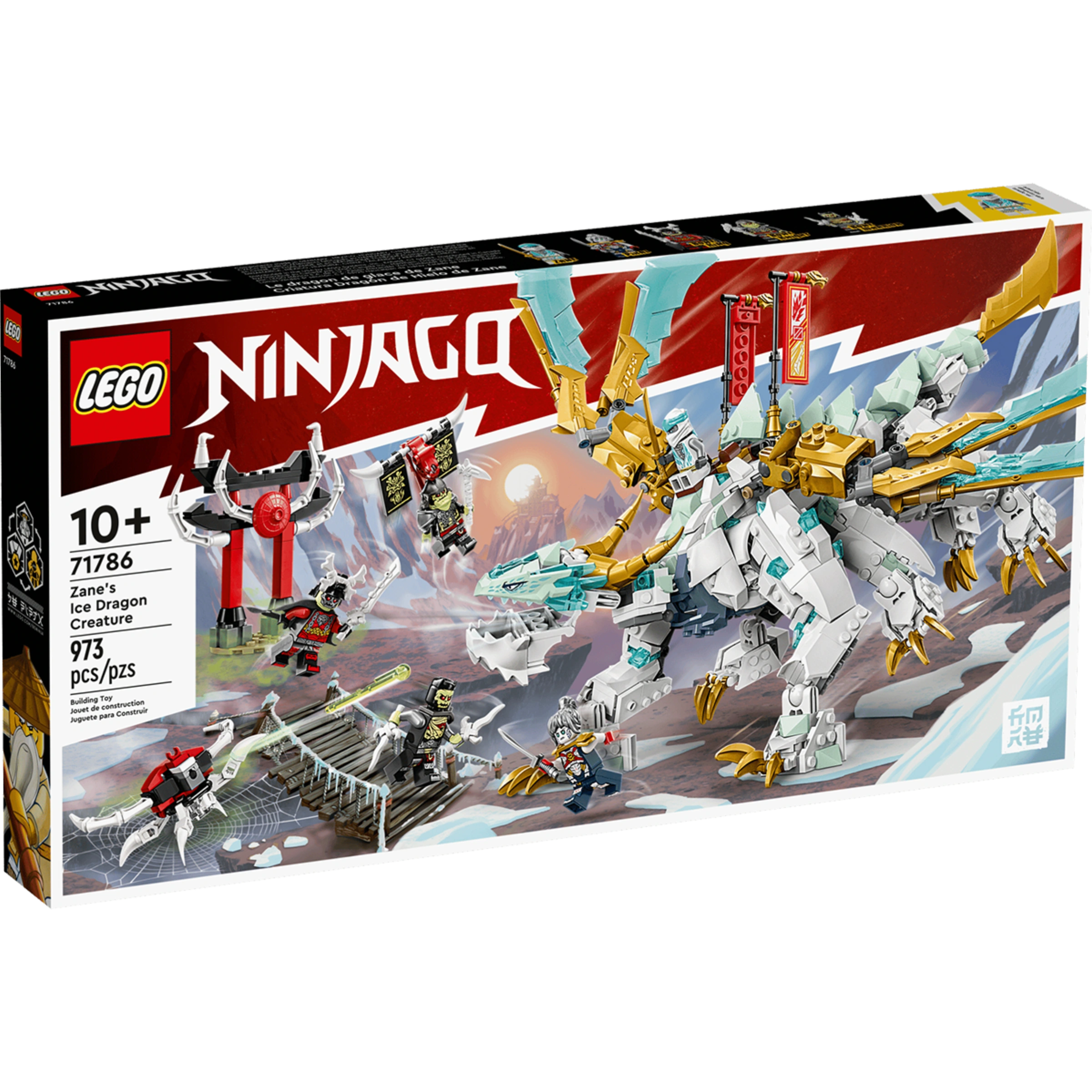 Блоковий конструктор LEGO Ninjago Крижаний Дракон Зейна (71786)