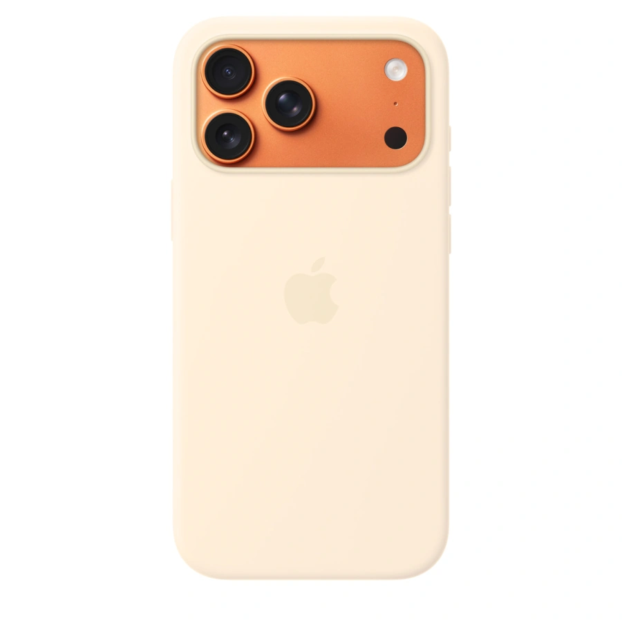 Чехол Apple iPhone 17 Pro Max Silicone Case with MagSafe - Vanilla (MHW54)