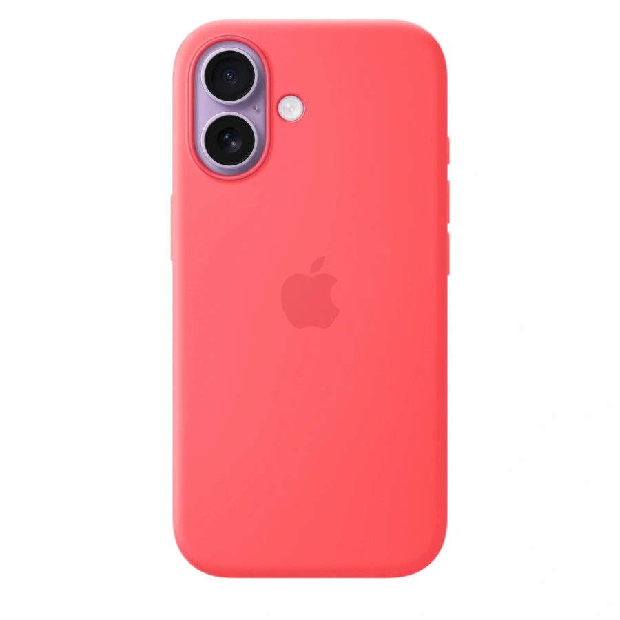 Чехол Apple iPhone 17 Silicone Case with MagSafe - Bright Guava (MHVQ4)