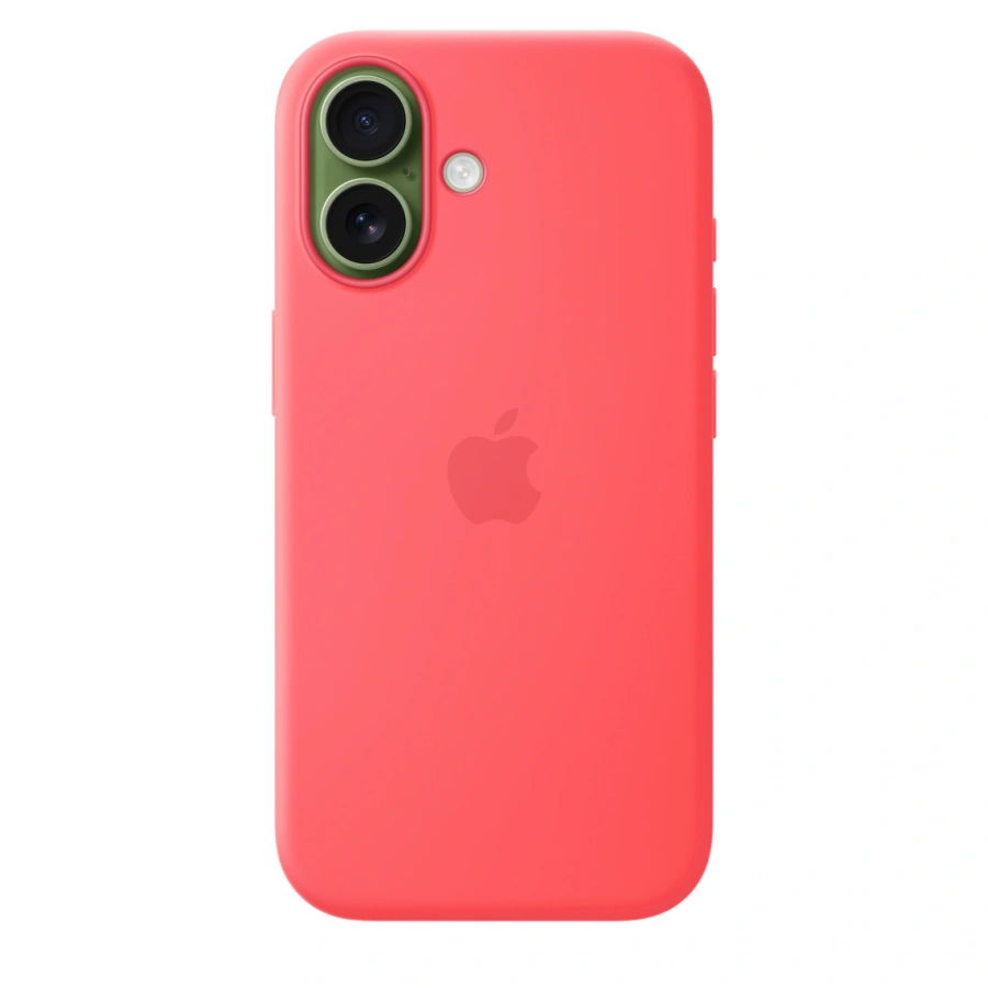 Чехол Apple iPhone 17 Silicone Case with MagSafe - Bright Guava (MHVQ4)