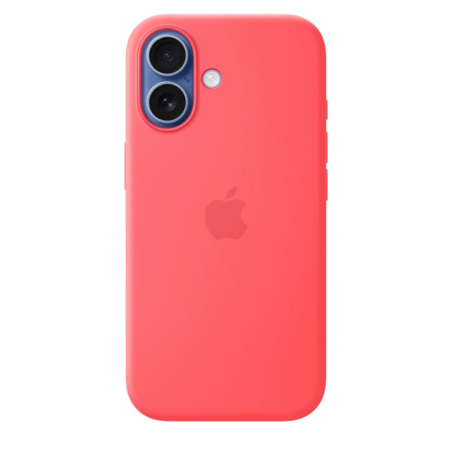 Чехол Apple iPhone 17 Silicone Case with MagSafe - Bright Guava (MHVQ4)