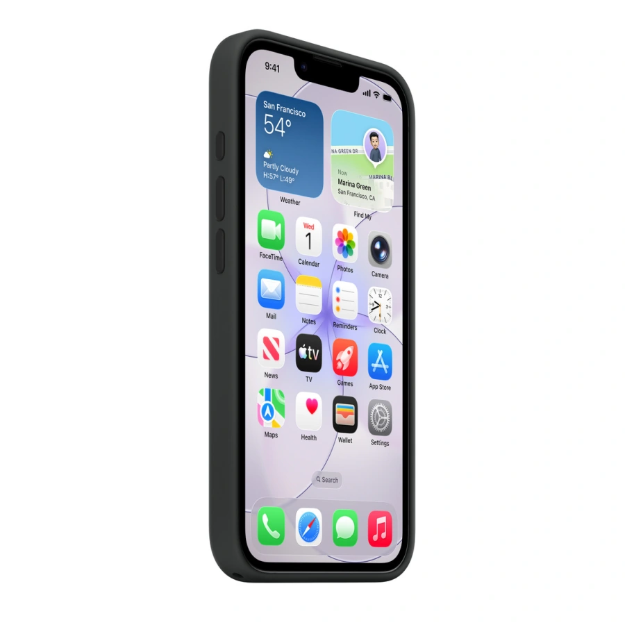 Чехол Apple iPhone 17e Silicone Case with MagSafe - Black (MHWD4)