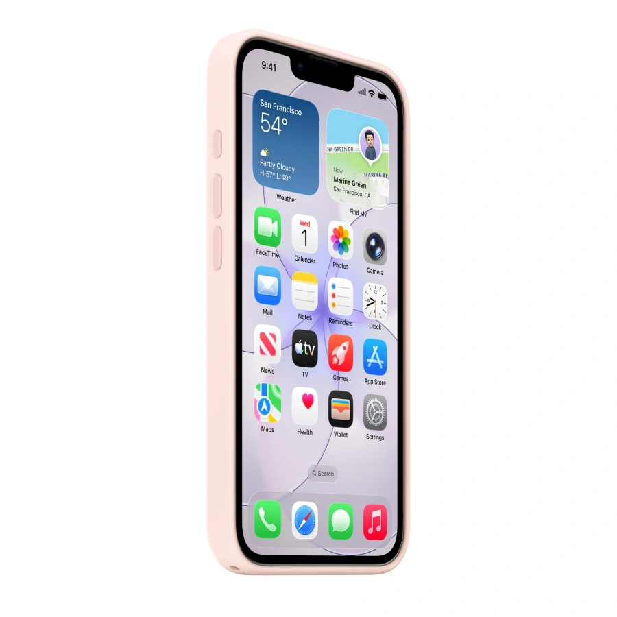 Чехол Apple iPhone 17e Silicone Case with MagSafe - Soft Pink (MHWJ4)