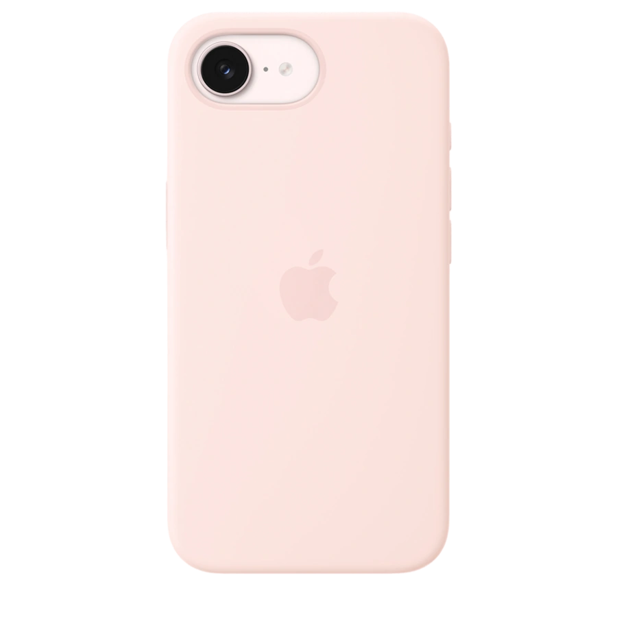 Чехол Apple iPhone 17e Silicone Case with MagSafe - Soft Pink (MHWJ4)