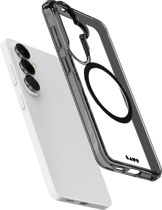 Чехол LAUT CRYSTAL FLURO case for Samsung Galaxy S26 - Black (L_S26S_CF_UB)