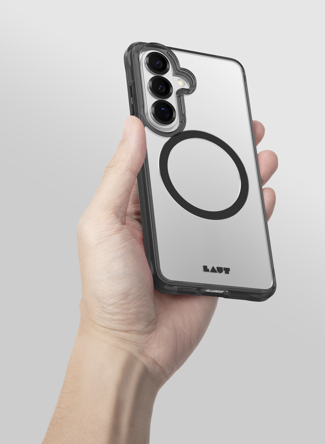 Чехол LAUT CRYSTAL FLURO case for Samsung Galaxy S26 - Black (L_S26S_CF_UB)