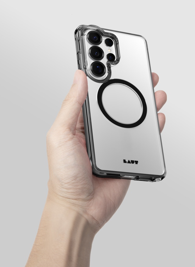 Чехол LAUT CRYSTAL FLURO case for Samsung Galaxy S26 Ultra - Black (L_S26L_CF_UB)