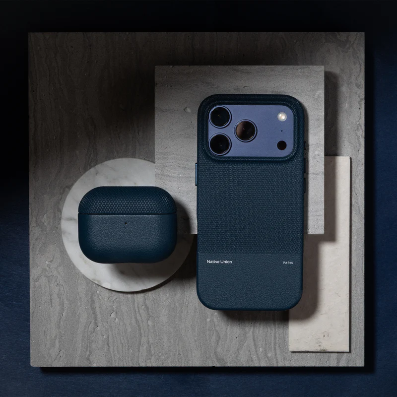 Чехол Native Union (RE) Classic Case for Airpods Pro 3rd Gen - Navy (RECLA-APPRO3-NAV)
