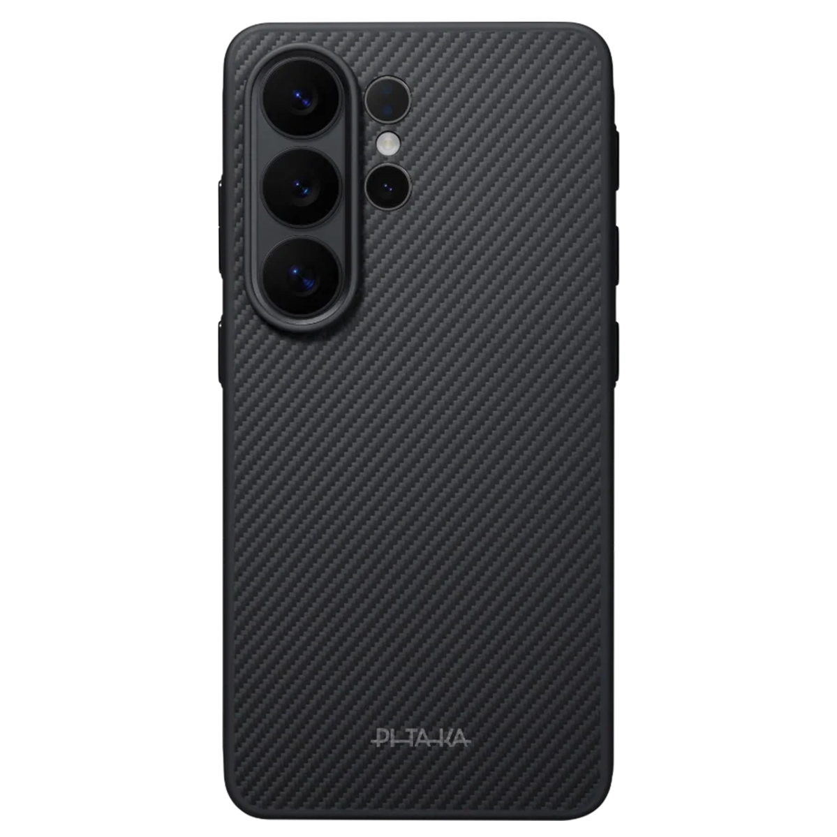 Чехол Pitaka Aramid ProGuard Case with Aaron Button for Samsung Galaxy S26 Ultra - 600D Black/Grey [Twill] (PBS2601U)