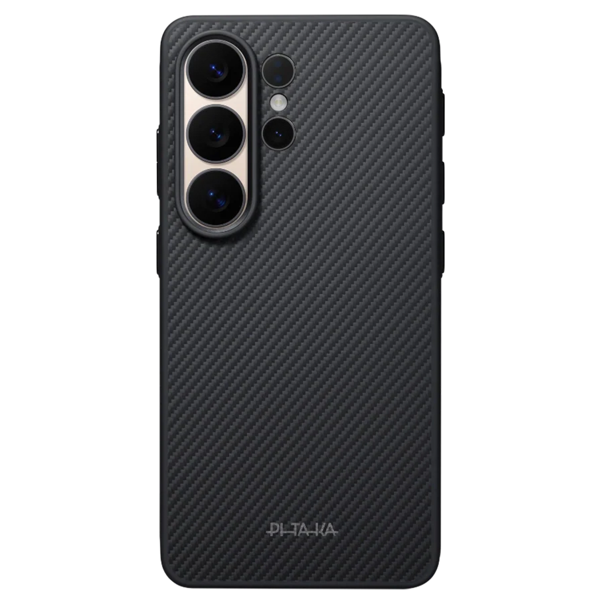 Чехол Pitaka Aramid ProGuard Case with Aaron Button for Samsung Galaxy S26 Ultra - 600D Black/Grey [Twill] (PBS2601U)