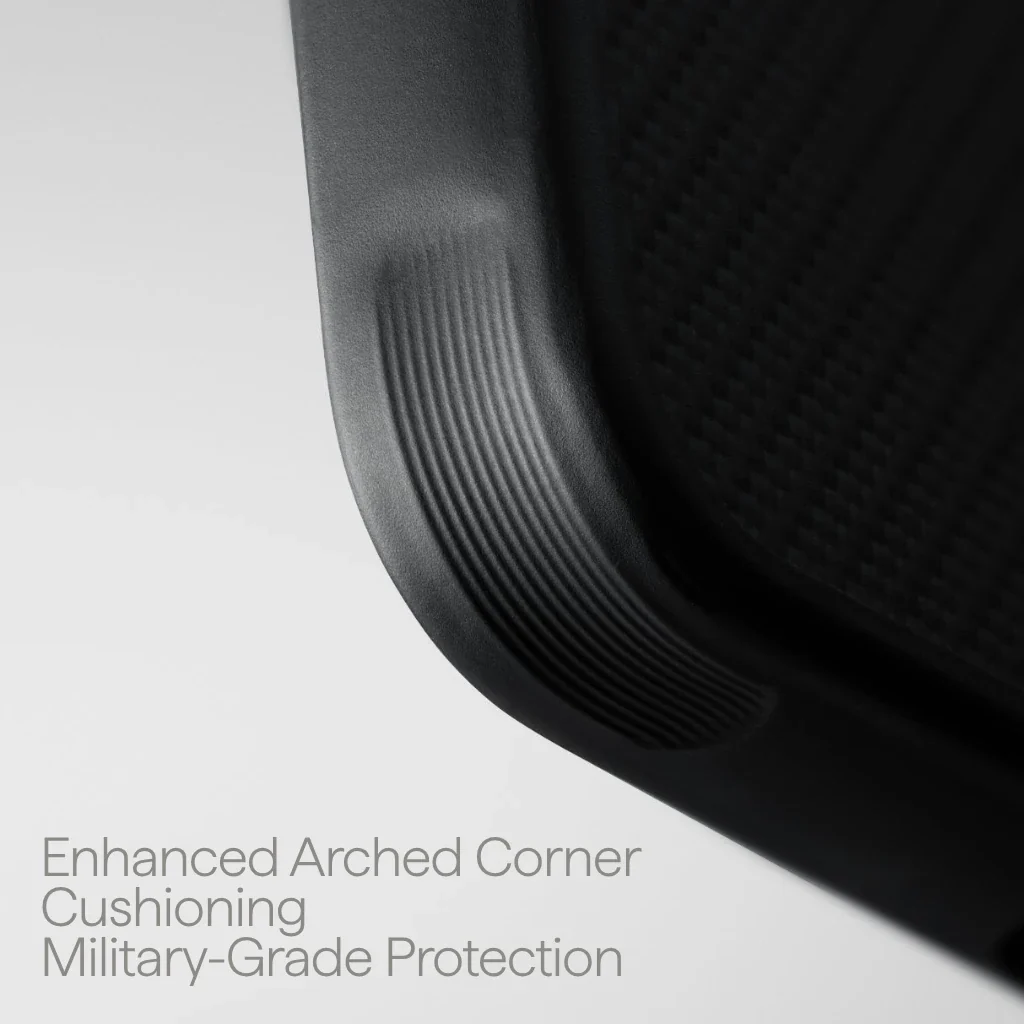 Чехол Pitaka Aramid ProGuard Case with Aaron Button for Samsung Galaxy S26 Ultra - 600D Black/Grey [Twill] (PBS2601U)