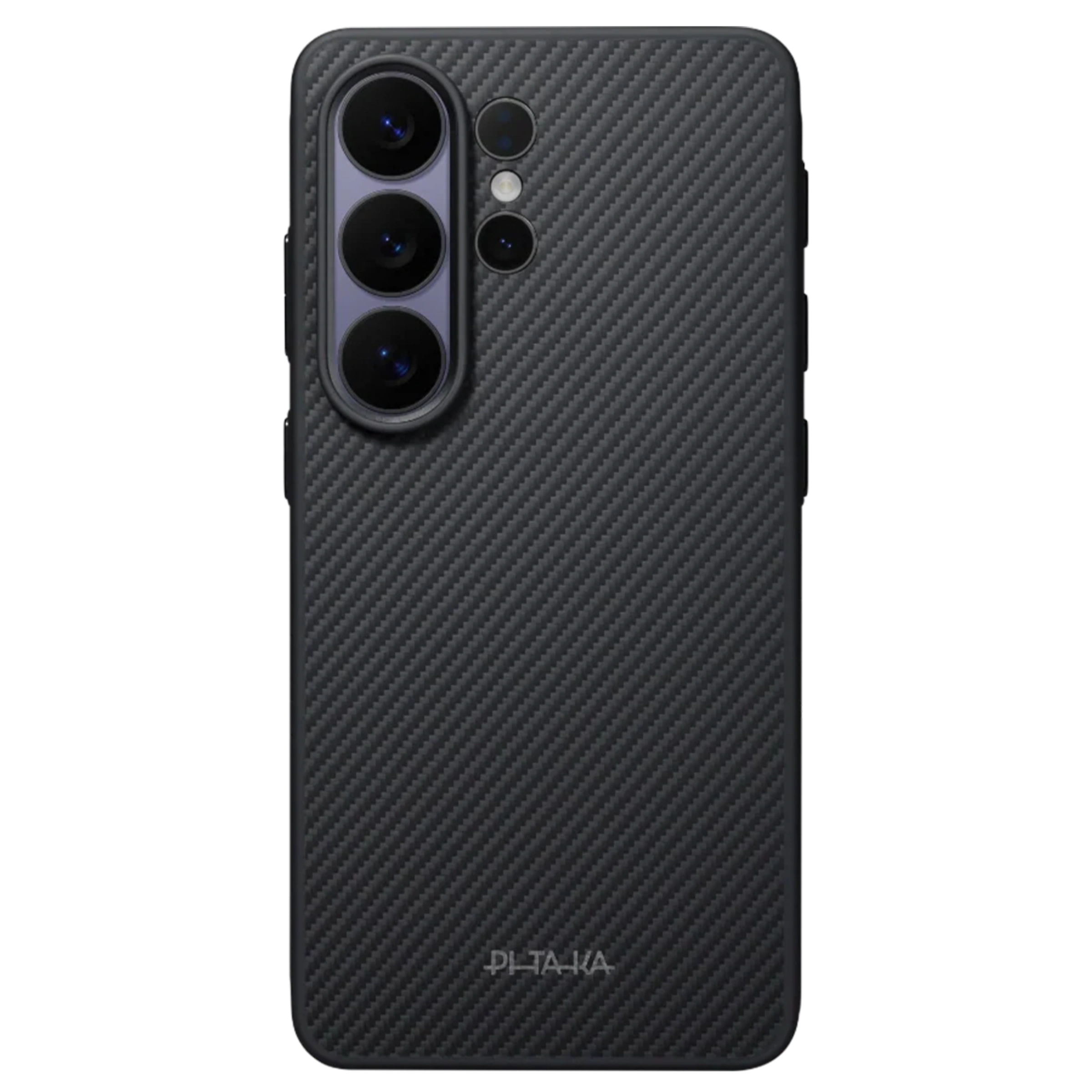 Чехол Pitaka Aramid ProGuard Case with Aaron Button for Samsung Galaxy S26 Ultra - 600D Black/Grey [Twill] (PBS2601U)