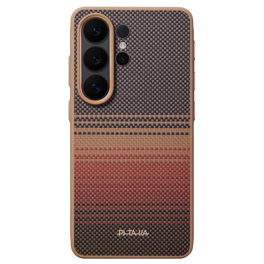 Чехол Pitaka Aramid ProGuard Case with Aaron Button for Samsung Galaxy S26 Ultra - Sunset (PBS2603U)