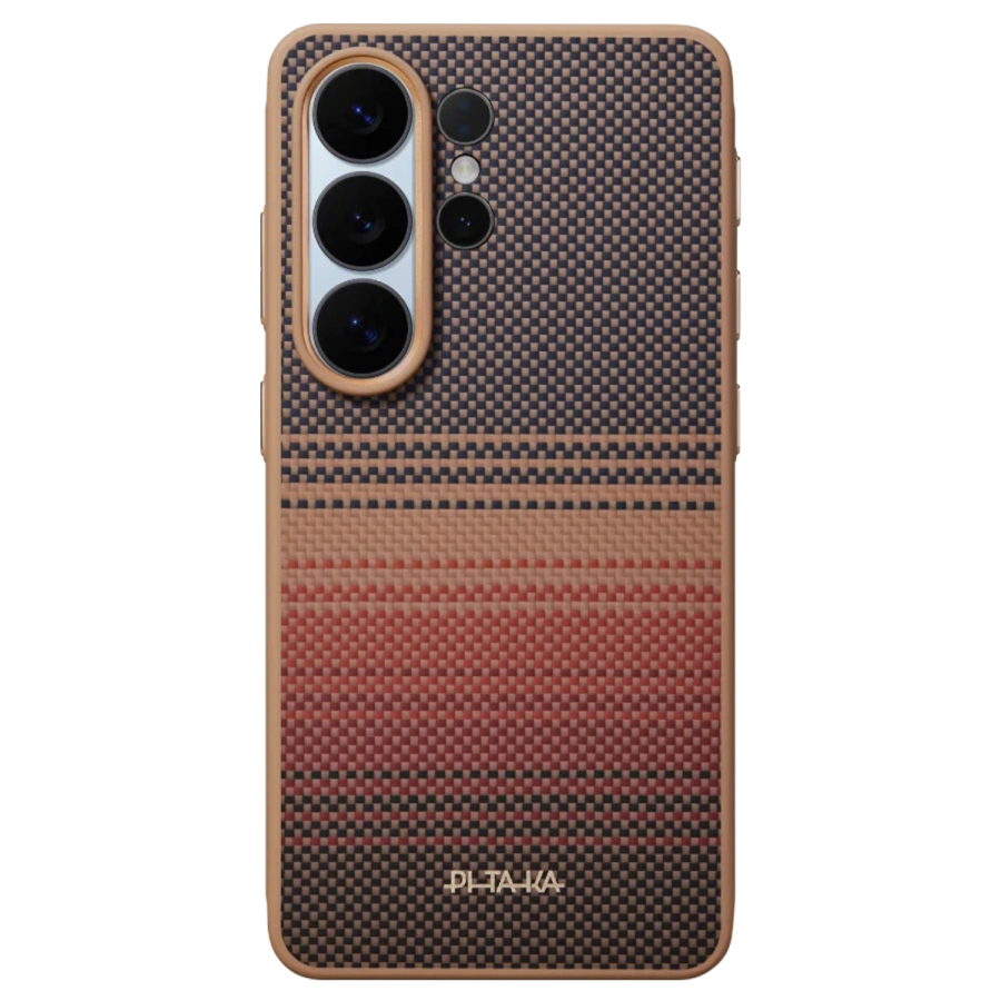 Чехол Pitaka Aramid ProGuard Case with Aaron Button for Samsung Galaxy S26 Ultra - Sunset (PBS2603U)