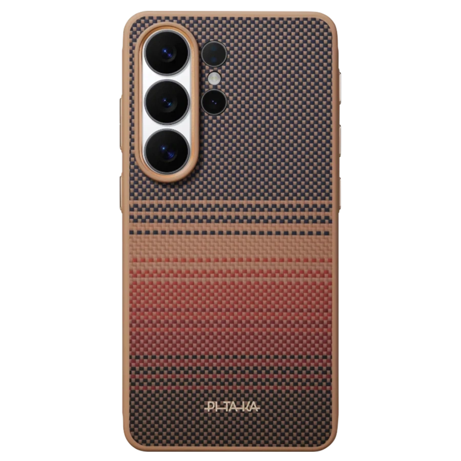 Чехол Pitaka Aramid ProGuard Case with Aaron Button for Samsung Galaxy S26 Ultra - Sunset (PBS2603U)