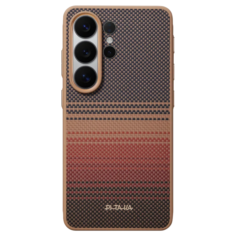 Чехол Pitaka Aramid ProGuard Case with Aaron Button for Samsung Galaxy S26 Ultra - Sunset (PBS2603U)