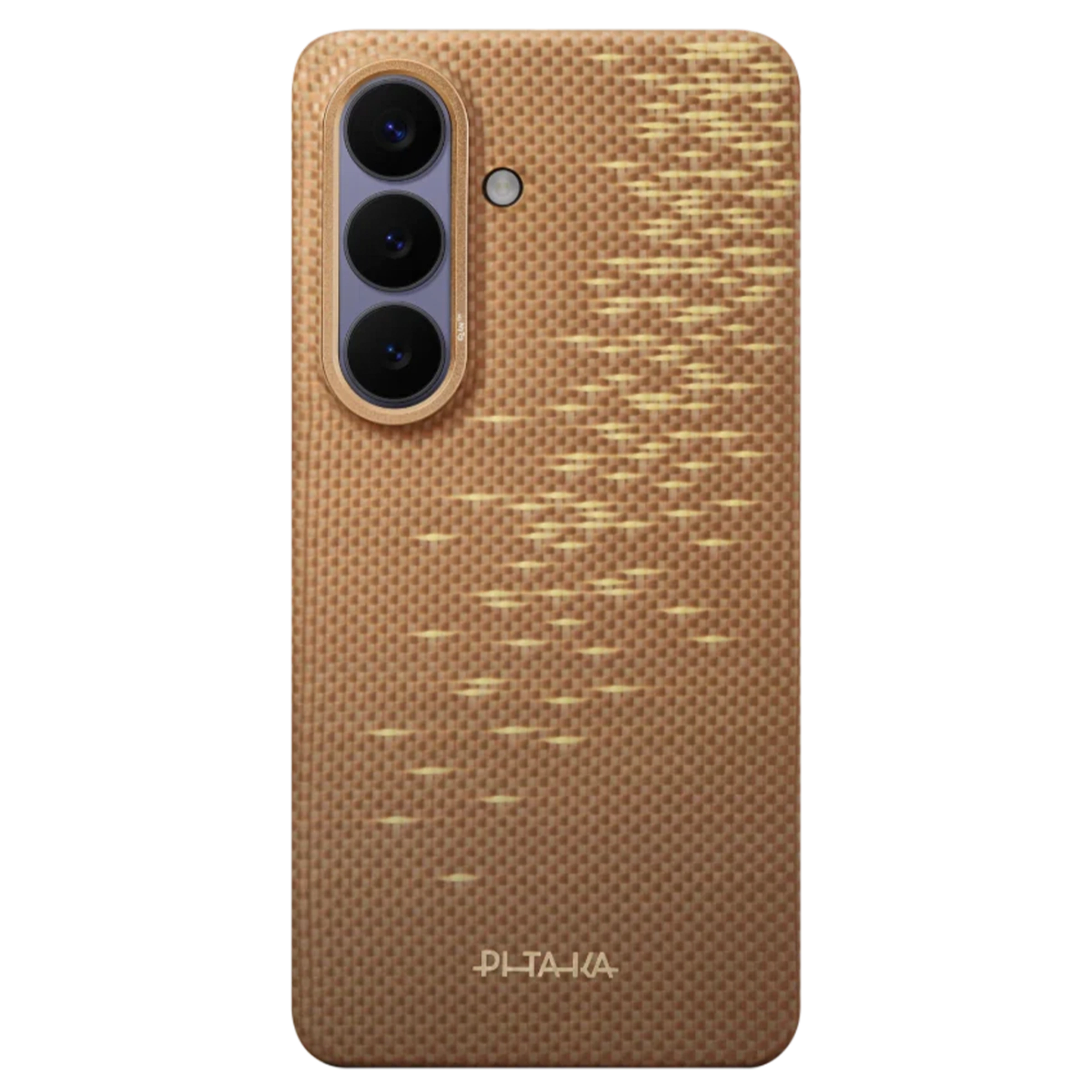 Чехол Pitaka Edge Ultra-Slim Case with Aaron Button for Samsung Galaxy S26 Plus - Golden Glint