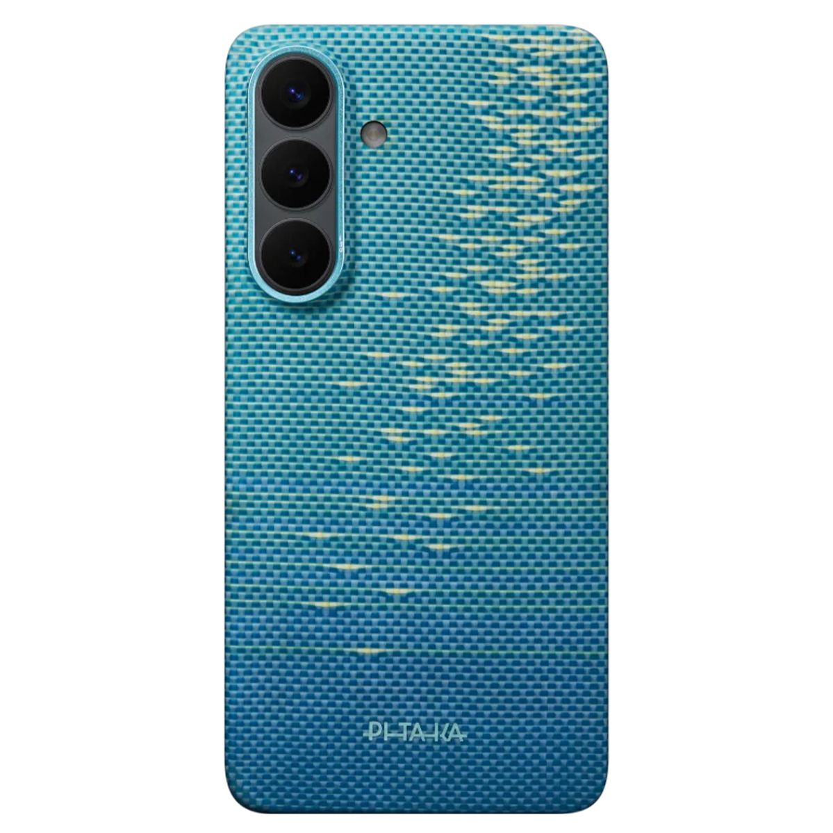 Чехол Pitaka Edge Ultra-Slim Case with Aaron Button for Samsung Galaxy S26 Plus - Lucid Blue