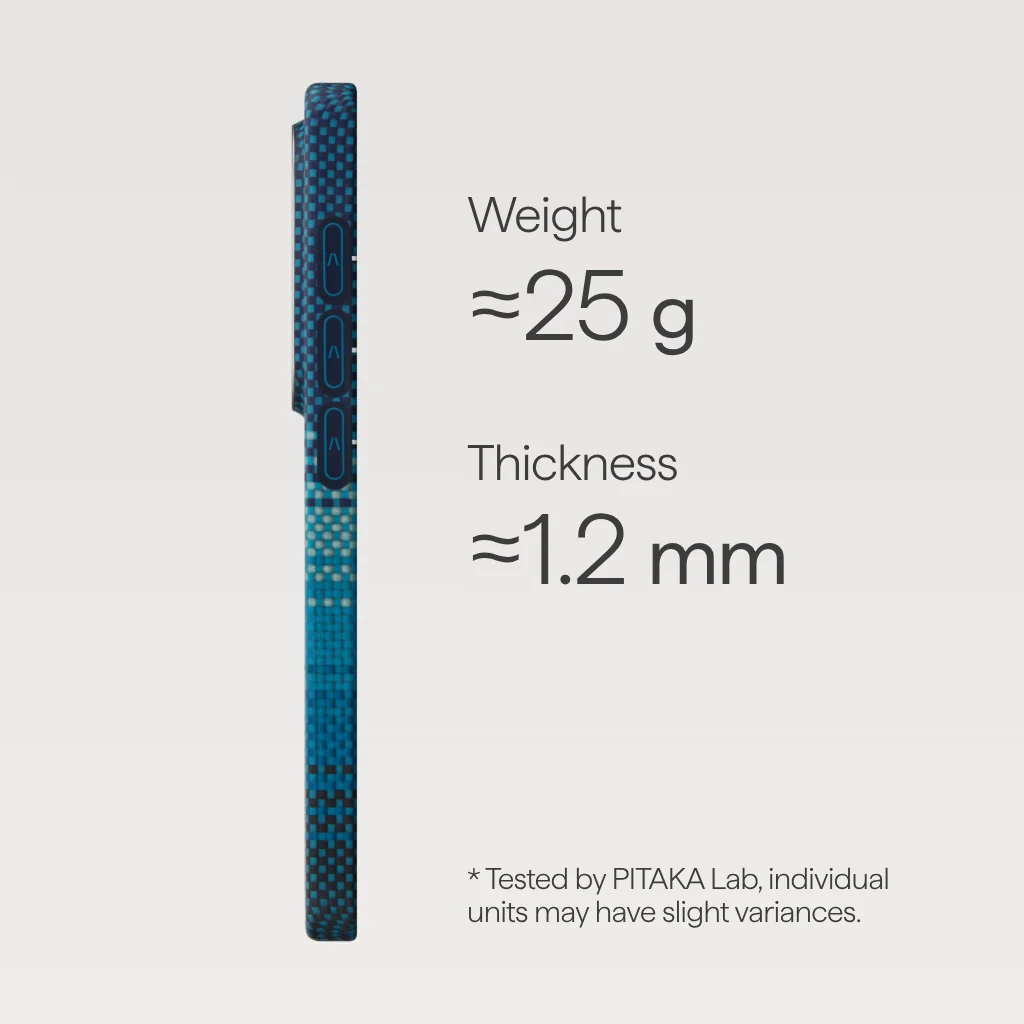 Чехол Pitaka Edge Ultra-Slim Case with Aaron Button for Samsung Galaxy S26 - Moonrise (KS2602)