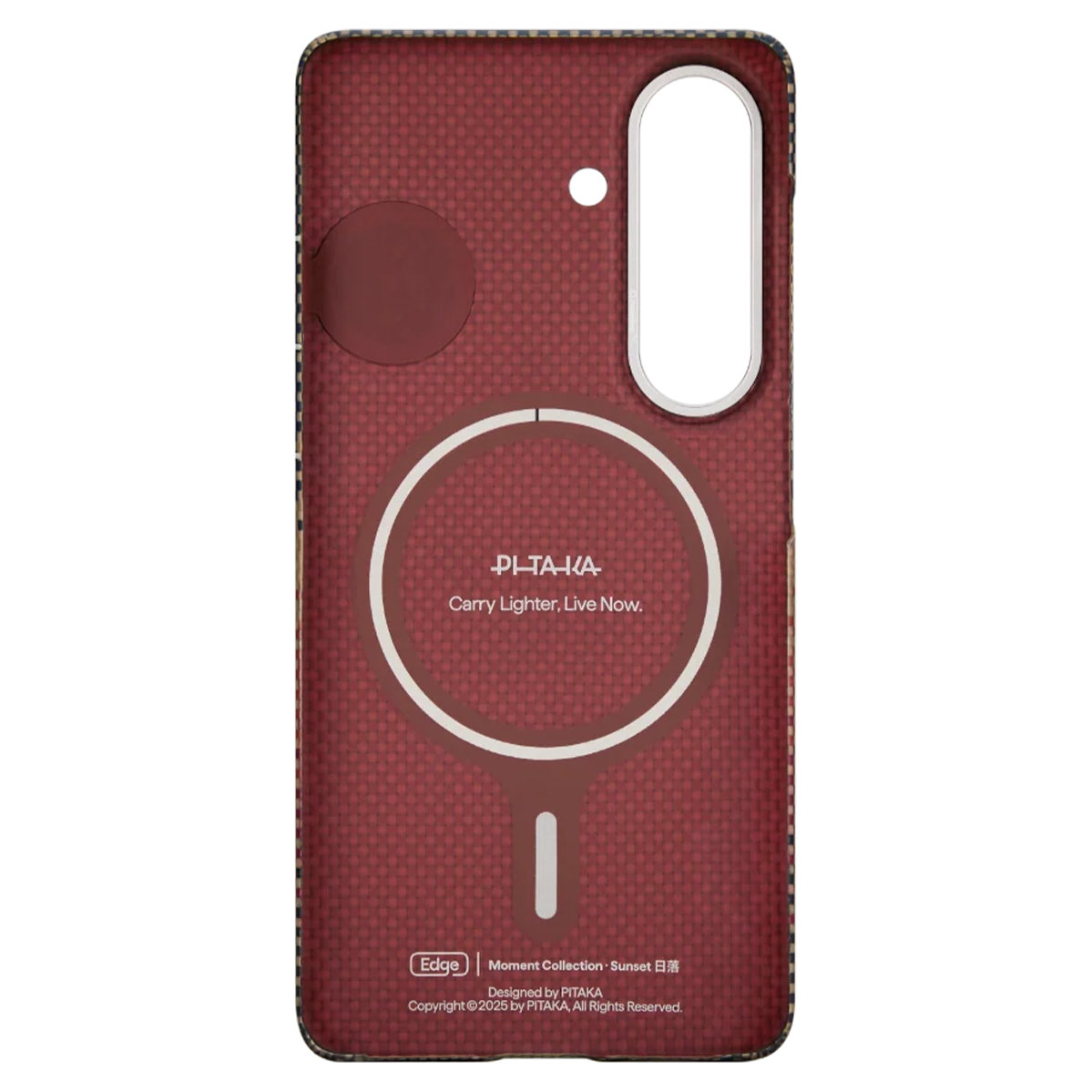 Чехол Pitaka Edge Ultra-Slim Case with Aaron Button for Samsung Galaxy S26 Plus - Sunset (KS2603S)
