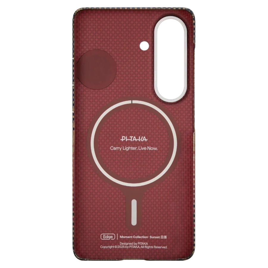 Чехол Pitaka Edge Ultra-Slim Case with Aaron Button for Samsung Galaxy S26 Plus - Sunset (KS2603S)