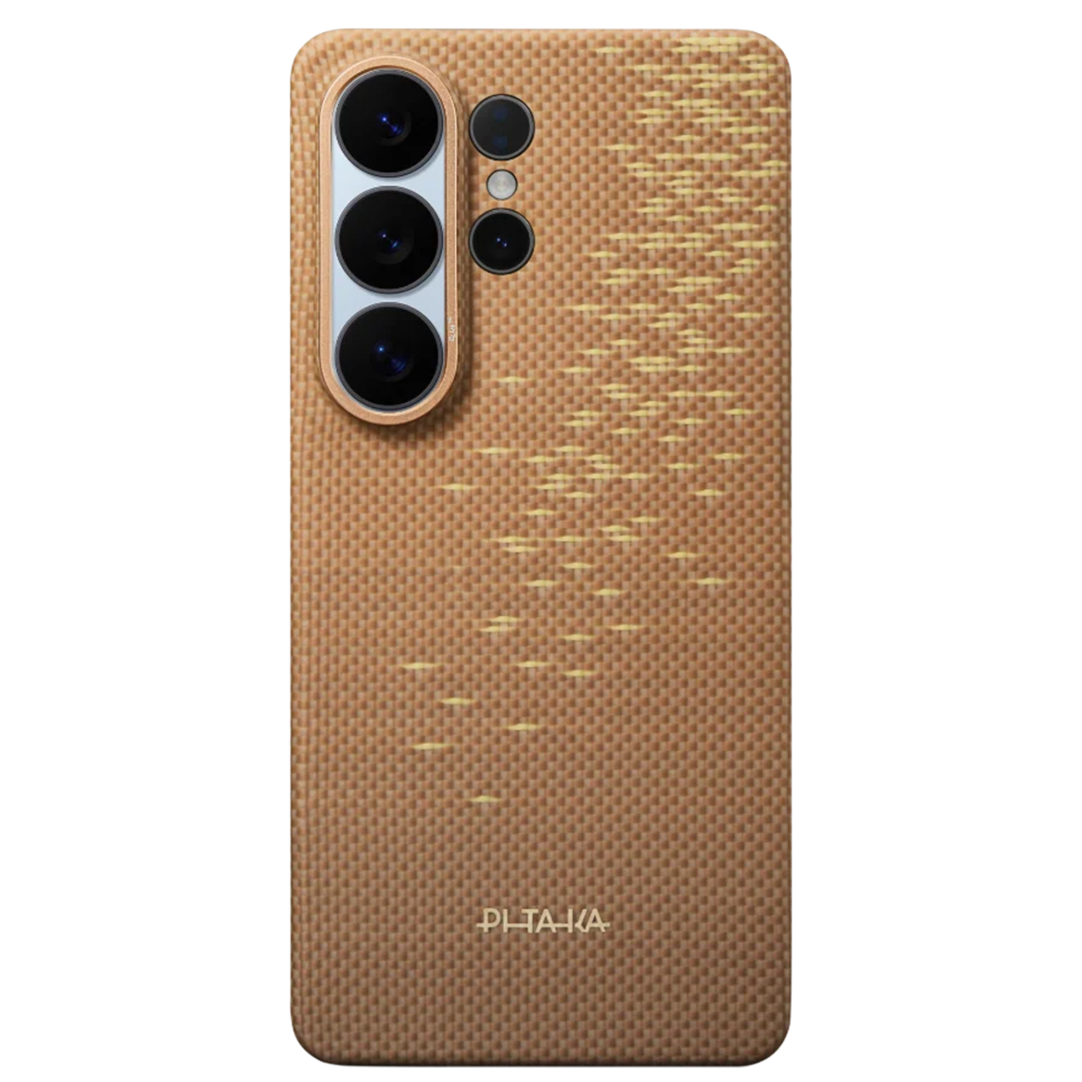 Чехол Pitaka Edge Ultra-Slim Case with Aaron Button for Samsung Galaxy S26 Ultra - Golden Glint (KS2606U)