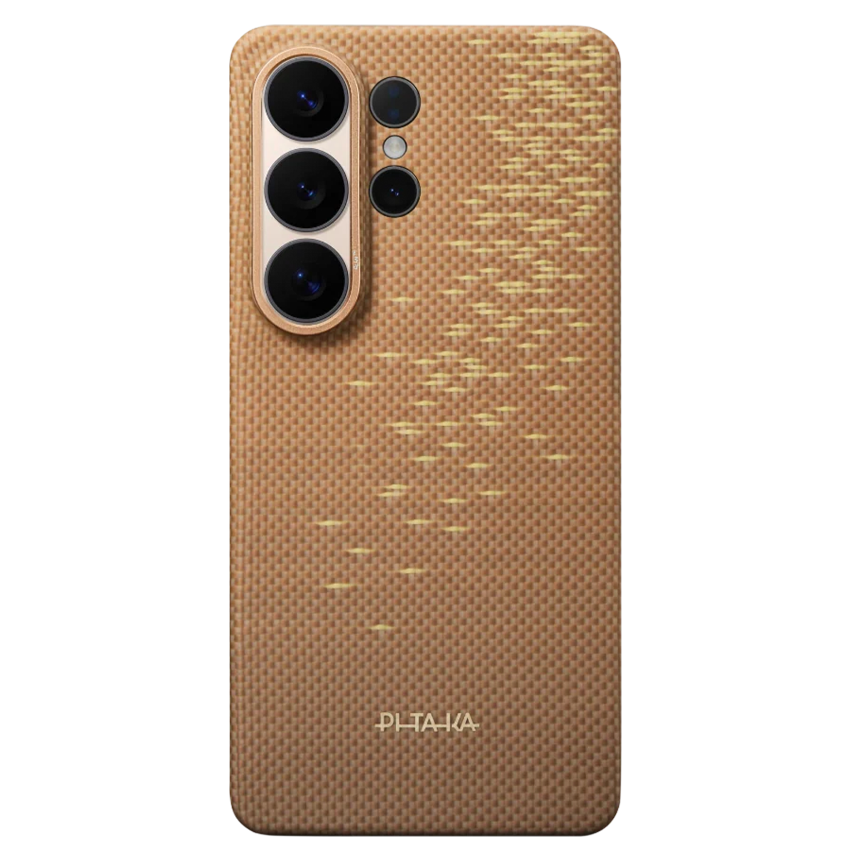 Чехол Pitaka Edge Ultra-Slim Case with Aaron Button for Samsung Galaxy S26 Ultra - Golden Glint (KS2606U)