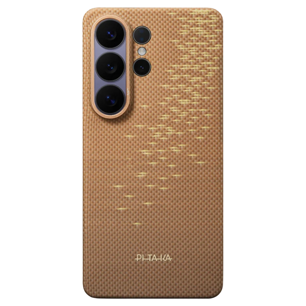 Чехол Pitaka Edge Ultra-Slim Case with Aaron Button for Samsung Galaxy S26 Ultra - Golden Glint (KS2606U)