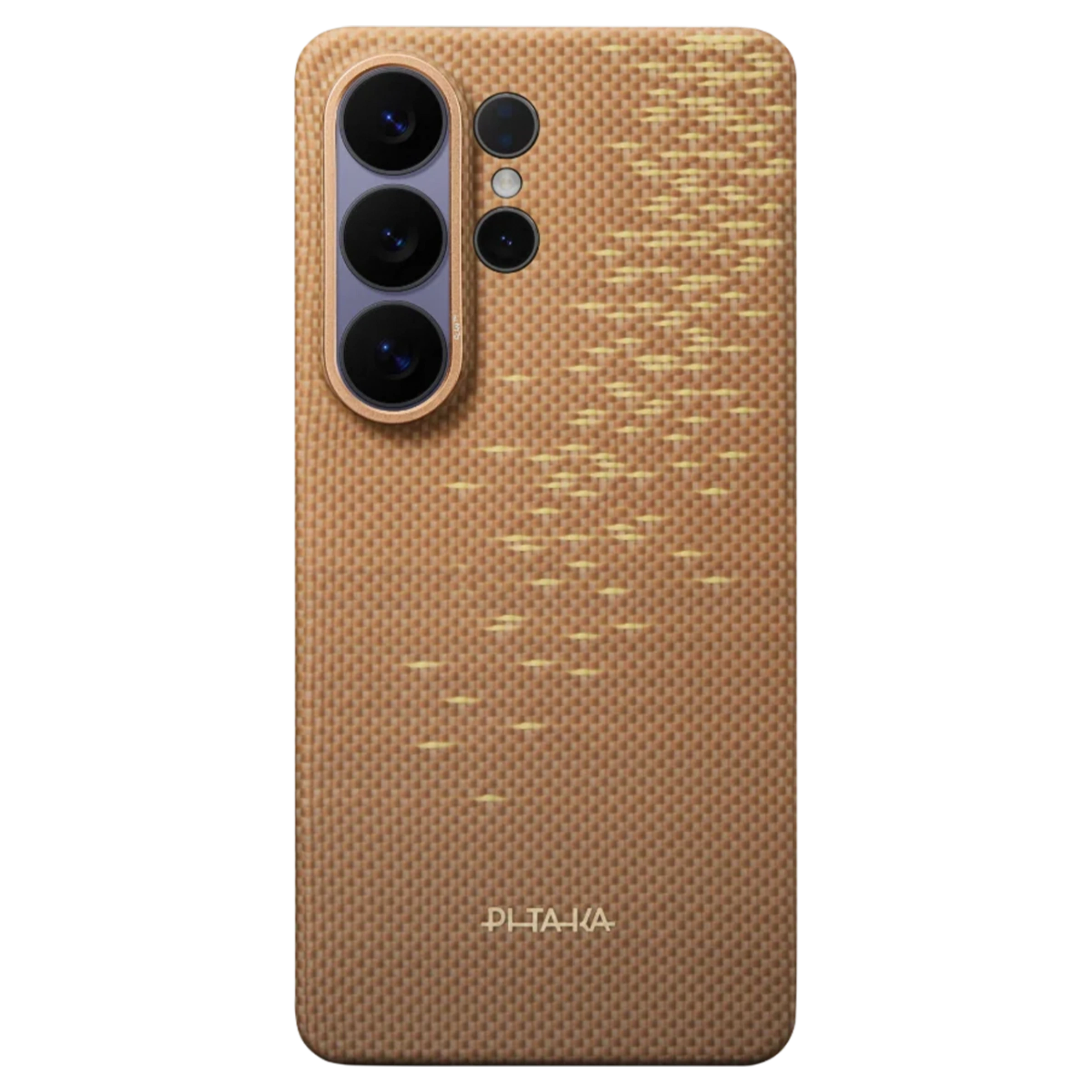 Чехол Pitaka Edge Ultra-Slim Case with Aaron Button for Samsung Galaxy S26 Ultra - Golden Glint (KS2606U)