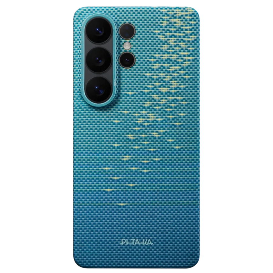 Чехол Pitaka Edge Ultra-Slim Case with Aaron Button for Samsung Galaxy S26 Ultra - Lucid Blue (KS2607U)
