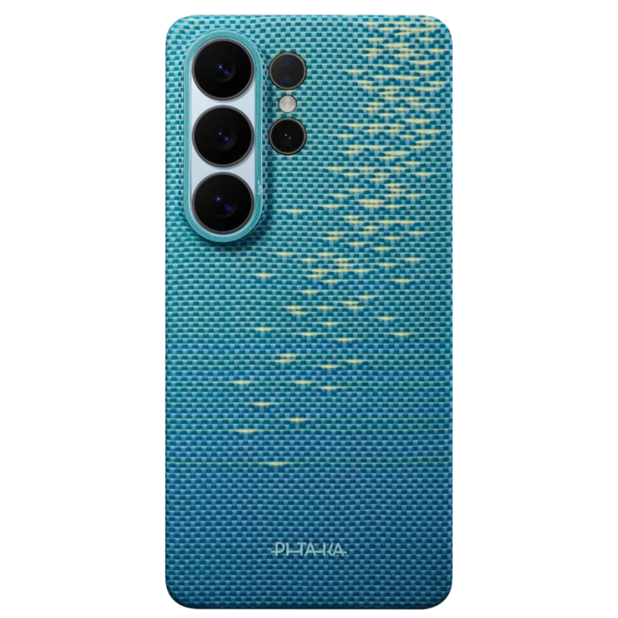 Чехол Pitaka Edge Ultra-Slim Case with Aaron Button for Samsung Galaxy S26 Ultra - Lucid Blue (KS2607U)