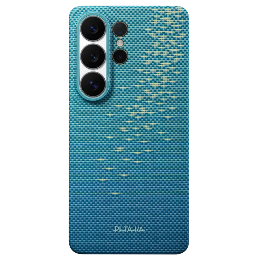 Чехол Pitaka Edge Ultra-Slim Case with Aaron Button for Samsung Galaxy S26 Ultra - Lucid Blue (KS2607U)