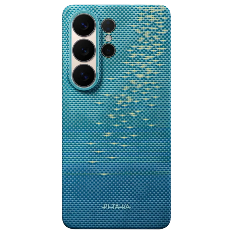 Чехол Pitaka Edge Ultra-Slim Case with Aaron Button for Samsung Galaxy S26 Ultra - Lucid Blue (KS2607U)