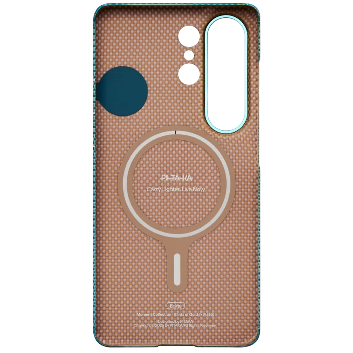 Чехол Pitaka Edge Ultra-Slim Case with Aaron Button for Samsung Galaxy S26 Ultra - Lucid Blue (KS2607U)